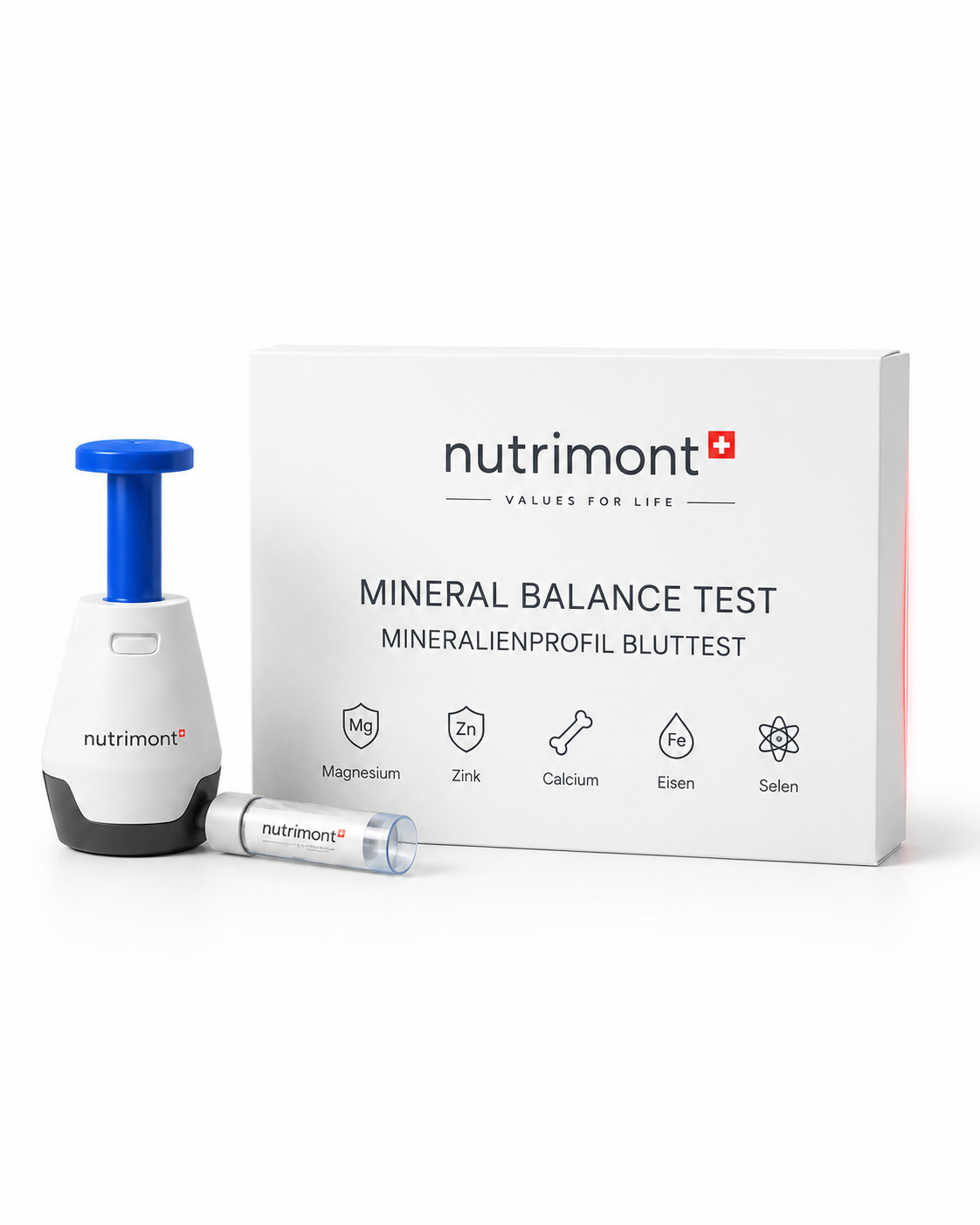 Mineralstoff- und Spurenelementetest – Test-Kit